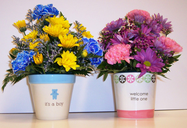 Welcome Little One - Mixed Arrangement - Click Image to Close