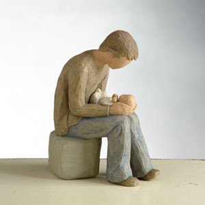 Willow Tree® sculptures from DEMDACO - New Dad - Click Image to Close